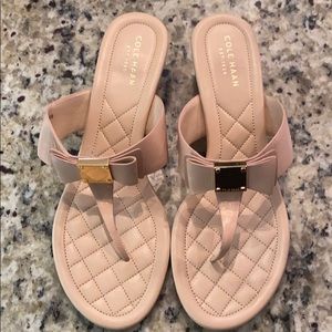 Cole Haan slip on sandals